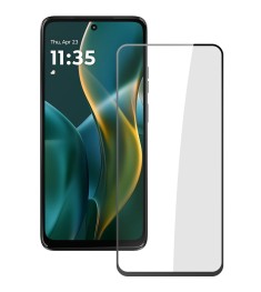 5D Standard Motorola G (2025) Чорне захисне скло