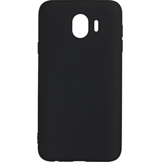 Силіконовий чохол iNavi Color для Samsung Galaxy J4 (2018) J400 (чорний)