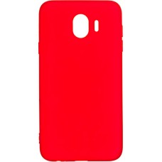 Силикон iNavi Color Samsung Galaxy J4 (2018) J400 (красный)