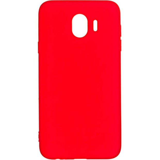 Силикон iNavi Color Samsung Galaxy J4 (2018) J400 (красный)