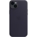 Чохол WAVE Premium Leather Edition з MagSafe для iPhone 14 (Midnight)