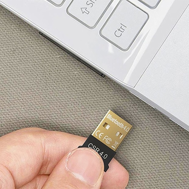 USB-адаптер Bluetooth Ресивер CSR 4.0 RS071 (Чёрный)