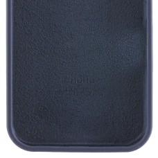 Силіконовий чохол оригінальний круглий Apple iPhone 16e (09) темно-синій