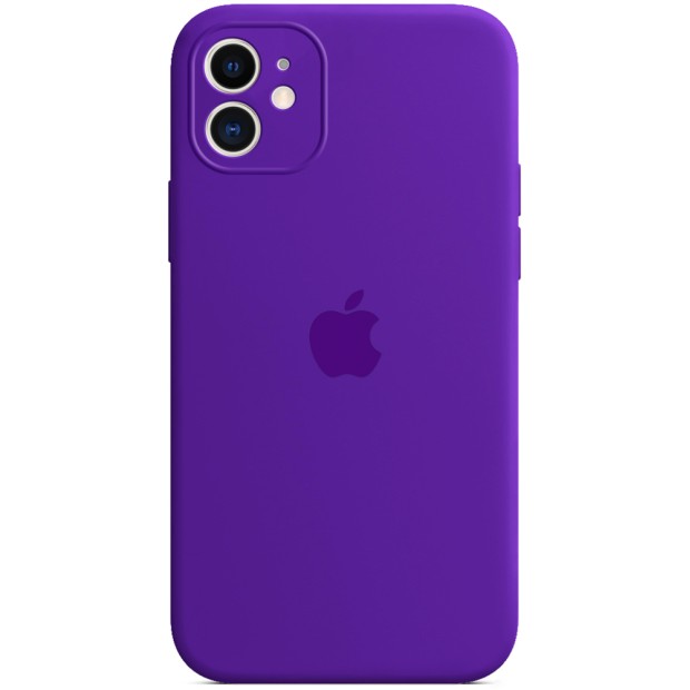 Силикон Original RoundCam Case Apple iPhone 11 (02) Violet