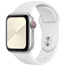 Ремешок Apple Watch Silicone 42 / 44 / 45 / 49mm (06) White