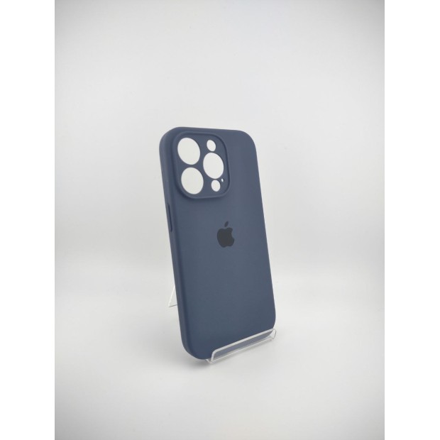 Оригінальний силіконовий чохол RoundCam для Apple iPhone 14 Pro (09) кольору Midnight Blue Оригінальний силіконовий чохол RoundCam для Apple iPhone 14 Pro (09) кольору Midnight Blue