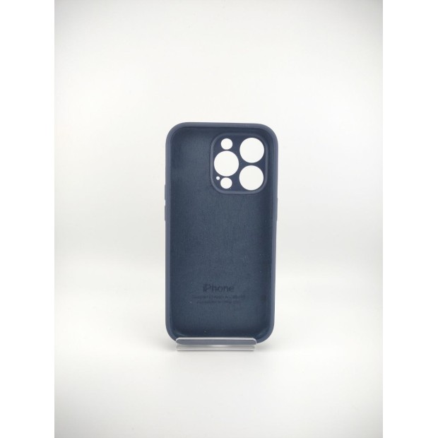 Оригінальний силіконовий чохол RoundCam для Apple iPhone 14 Pro (09) кольору Midnight Blue Оригінальний силіконовий чохол RoundCam для Apple iPhone 14 Pro (09) кольору Midnight Blue
