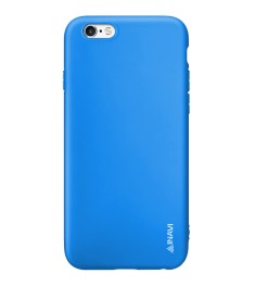 Силикон iNavi Color Apple iPhone 6 / 6s (голубой)