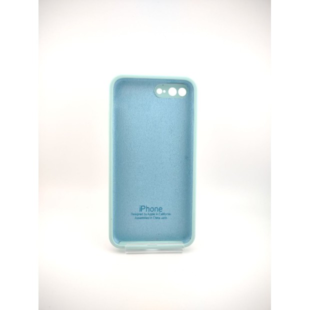 Силикон Original Square RoundCam Case Apple iPhone 7 Plus / 8 Plus (21) Turqouise