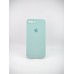 Силикон Original Square RoundCam Case Apple iPhone 7 Plus / 8 Plus (21) Turqouise