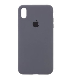 Силикон Original Round Case Apple iPhone XR (70) Basalt Grey
