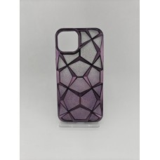 Накладка 3D Prism Metal Apple iPhone 13 / 14 (Amethyst)