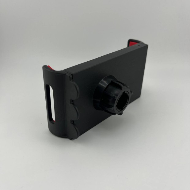 Universal tablet holder for pantograph tripod