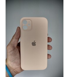 Силіконовий Оригінальний Чохол Квадратної Форми RoundCam для Apple iPhone 11 (08..