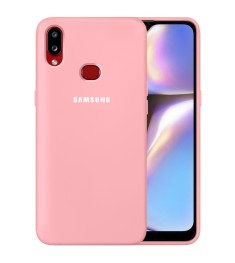 Силіконовий Чохол Original 360 Case Logo Samsung Galaxy A10s (2019) (Рожевий)