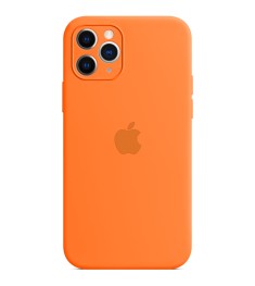 Силіконовий Original RoundCam чохол для Apple iPhone 11 Pro (18) помаранчевий.