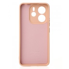 Силіконова оригінальна накладка Xiaomi Redmi Note 14 4G (A) (ShutCam) (Персиковий)