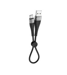 USB-кабель Borofone Munificent BX32 (0.25м) (Type-C) (Чорний)