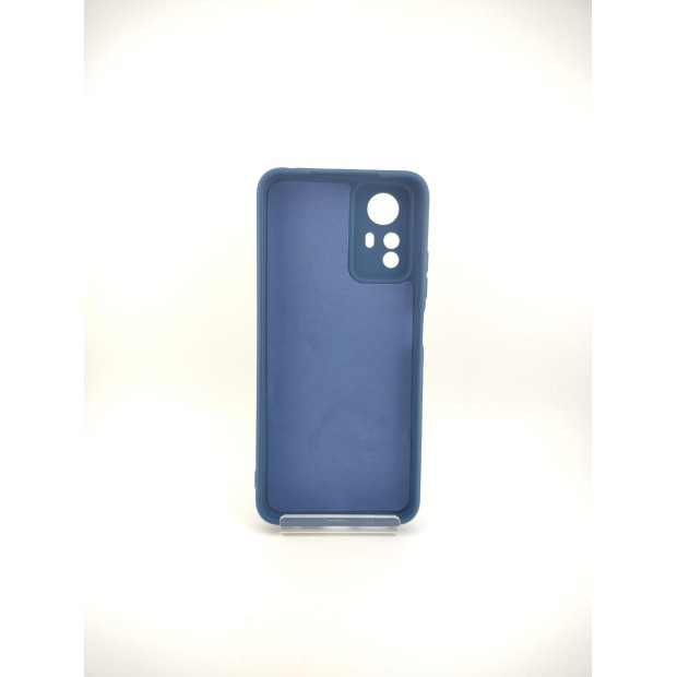 Силіконовий чохол Original Xiaomi Redmi Note 12S 4G (ShutCam) (Темно-синій)