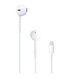 Навушники Apple EarPods Lightning Connector (MMTN2 / MWTY3) (Оригінальна збірка)..