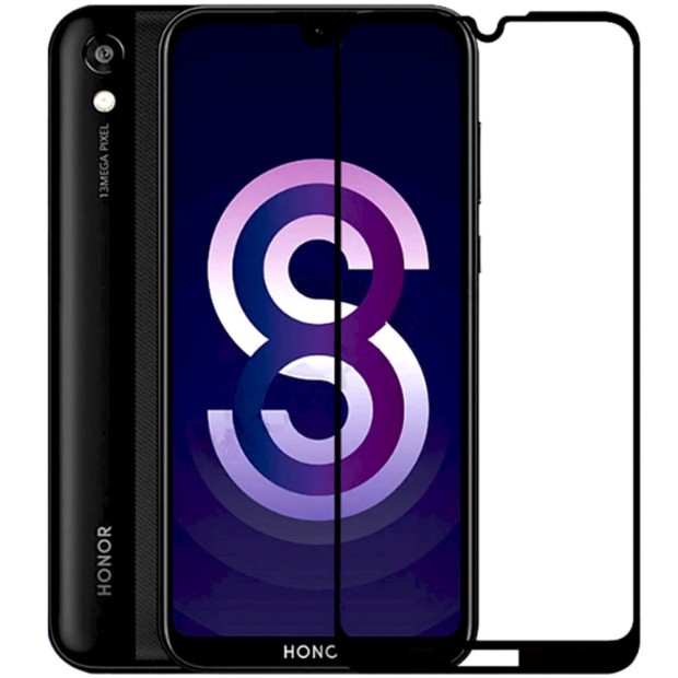 Защитное стекло 3D Huawei Y5 (2019) / Honor 8S Black