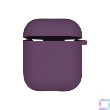 Чехол для наушников Full Silicone Case with Microfiber Apple AirPods (58) Grape