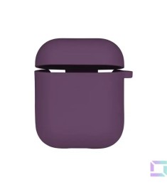Чохол для навушників Повністю силіконовий чохол з мікрофіброю Apple AirPods (58)..