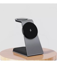 Беспроводное зарядное устройство Proove Omni Power 3in1 (Grey) WSOP15020003