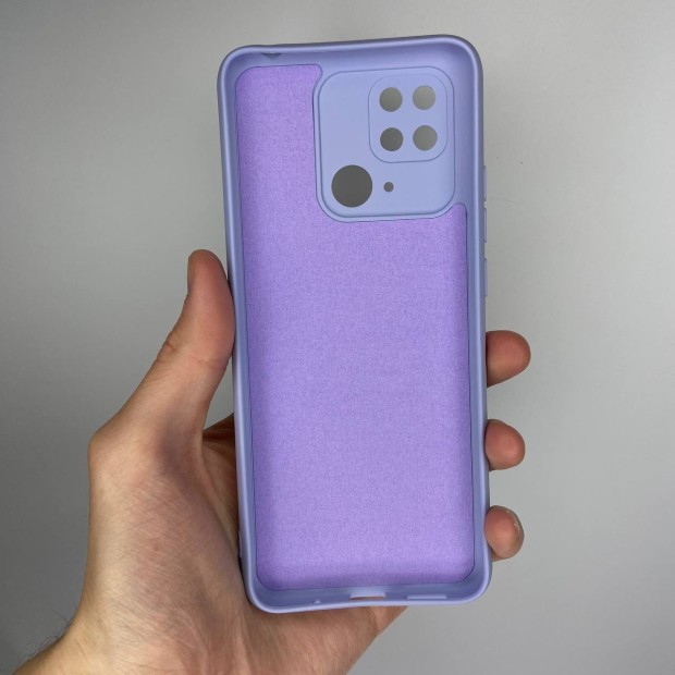 Силикон Original 360 Case Xiaomi Redmi 10C (ShutCam) (Фиалковый)
