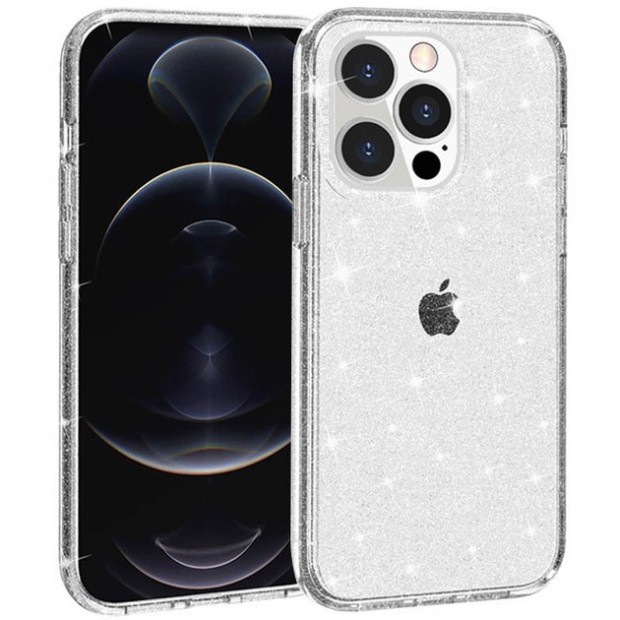 Силикон Brilliant Apple iPhone 15 Pro (Прозрачный)