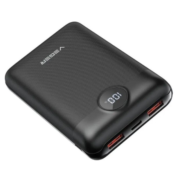 PowerBank Veger S20 22,5W QC3.0 20000mAh (Black)