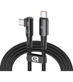 USB-кабель ArmorStandart AT-C1D 100W (Type-C до Type-C) 1.2m (Чорний) AR