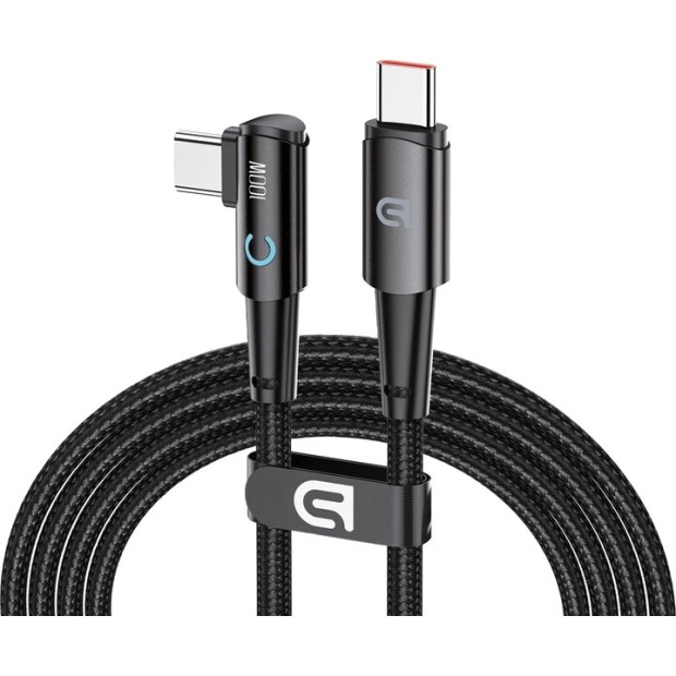 USB-кабель ArmorStandart AT-C1D 100W (Type-C до Type-C) 1.2m (Чорний) AR