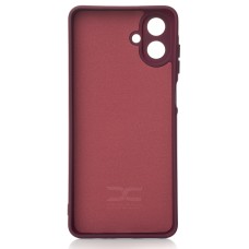 Силіконовий чохол Original Samsung Galaxy A07 (ShutCam) (Бордовий)
