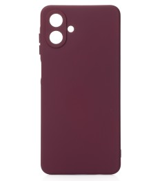 Силикон Original Samsung Galaxy A07 (ShutCam) (Бордовый)