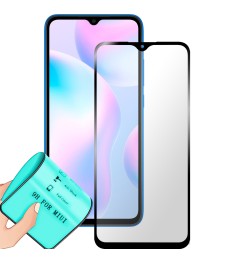 Захисне скло 5D Ceramic Xiaomi Redmi 9A  /  9C  /  10A  /  A1  /  Poco C3 Чорне