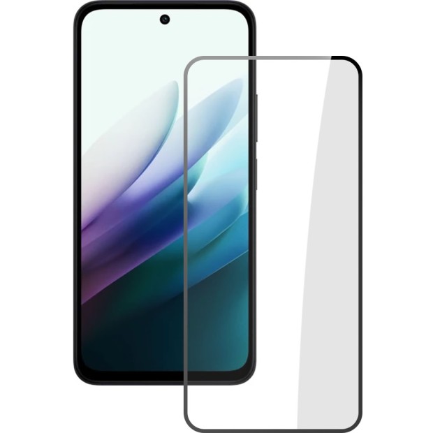 Защитное стекло 5D Curved Xiaomi Redmi Note 15 Pro Black