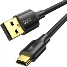 USB-кабель UGREEN US132 (1.5m) (Mini USB) (Чорний) (10385)