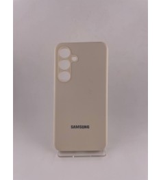 Чохол Silicone Case with MagSafe Samsung Galaxy S24  /  S25 (Молочний)