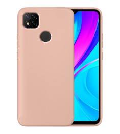 Силіконовий чохол Original 360 для Xiaomi Redmi 9C  /  10A (пудровий)