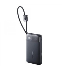 Повербанк Baseus EnerFill FC11 + вбудований Type C-кабель 22.5W 10000mAh (чорний..
