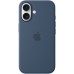 Чехол Silicone Case with MagSafe Apple iPhone 16 (Denim)