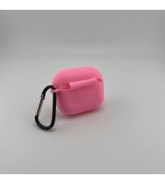 Чохол для навушників Full Silicone Case Apple AirPods 3 (36) Candy Pink