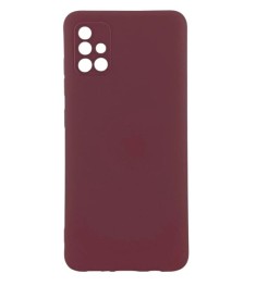 Чохол Original Samsung Galaxy A51 (ShutCam) (Бордовий)