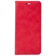 Чехол-книжка Leather Elegant Motorola Moto G56 (Красный)