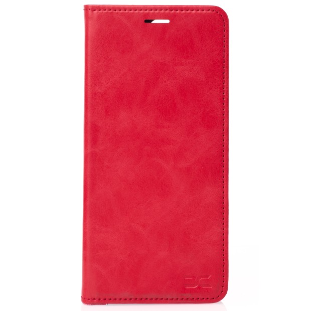 Чехол-книжка Leather Elegant Motorola Moto G56 (Красный)