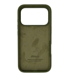 Силикон Original Round Case Apple iPhone 17 Pro Max (46) Deep Green
