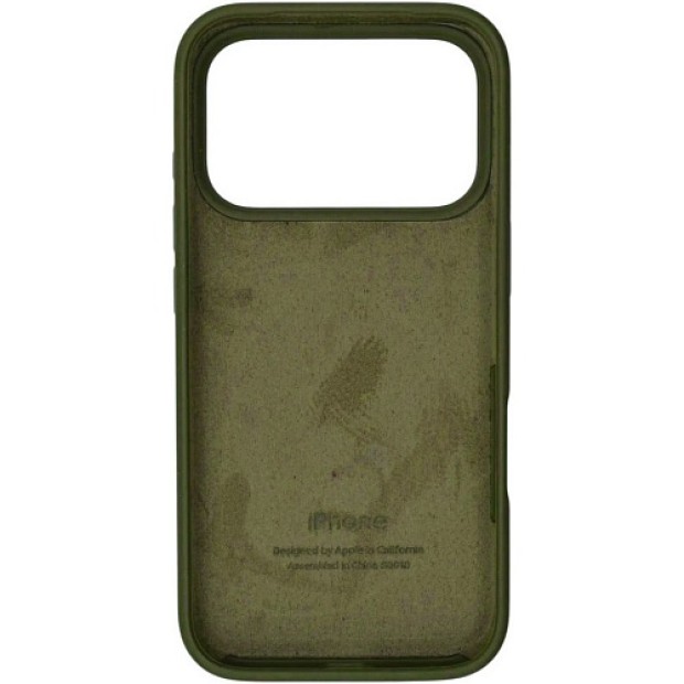 Силикон Original Round Case Apple iPhone 17 Pro Max (46) Deep Green
