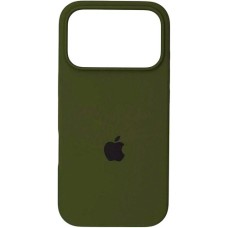 Силикон Original Round Case Apple iPhone 17 Pro Max (46) Deep Green