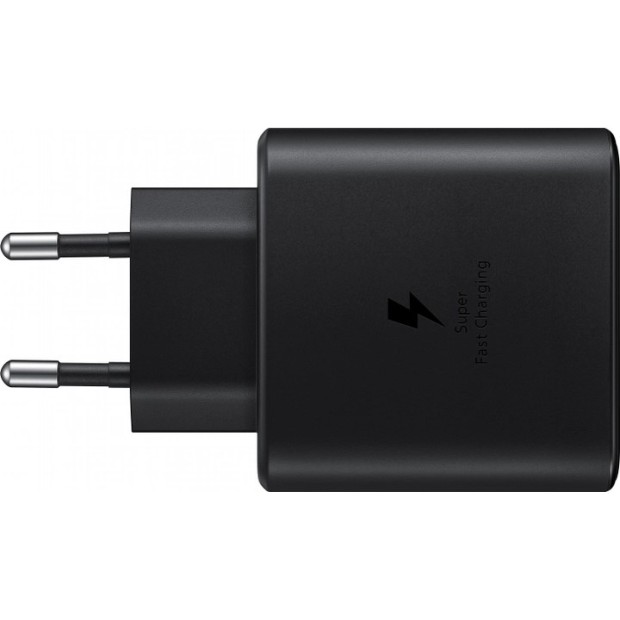 Samsung EP-TA845 45W Charger (1 Type-C) + Type-C to Type-C Cable (Black)